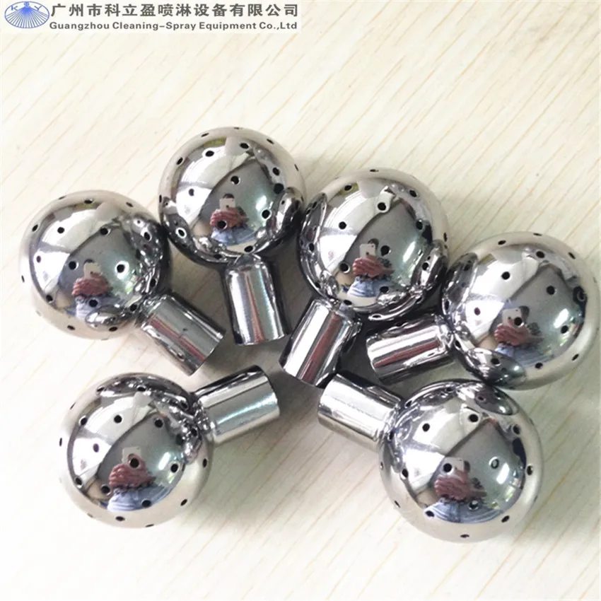 Used in beverage industry, fixed spray ball