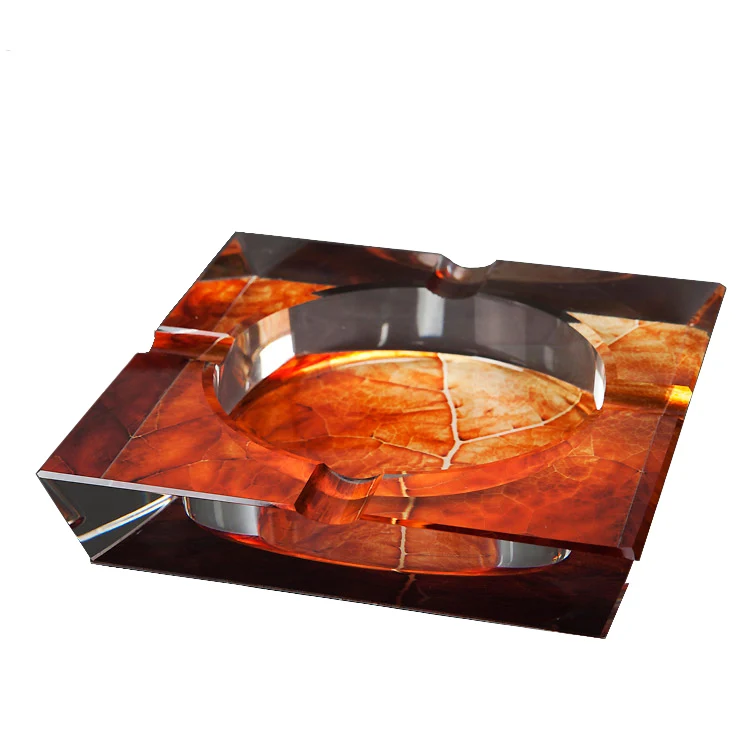 Wholesale Price Square Shaped Ashtray With Custom Logo,Portable Pocket