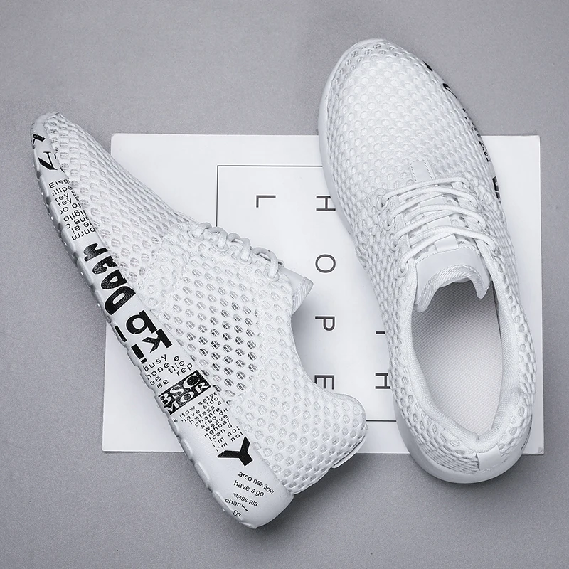 

wholesale fashion casual fly weave brand men sports shoes, Optional