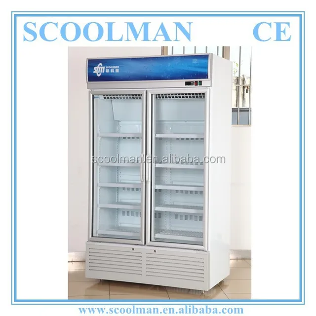 Vertical Display Cooler for Cold Drink and Beer