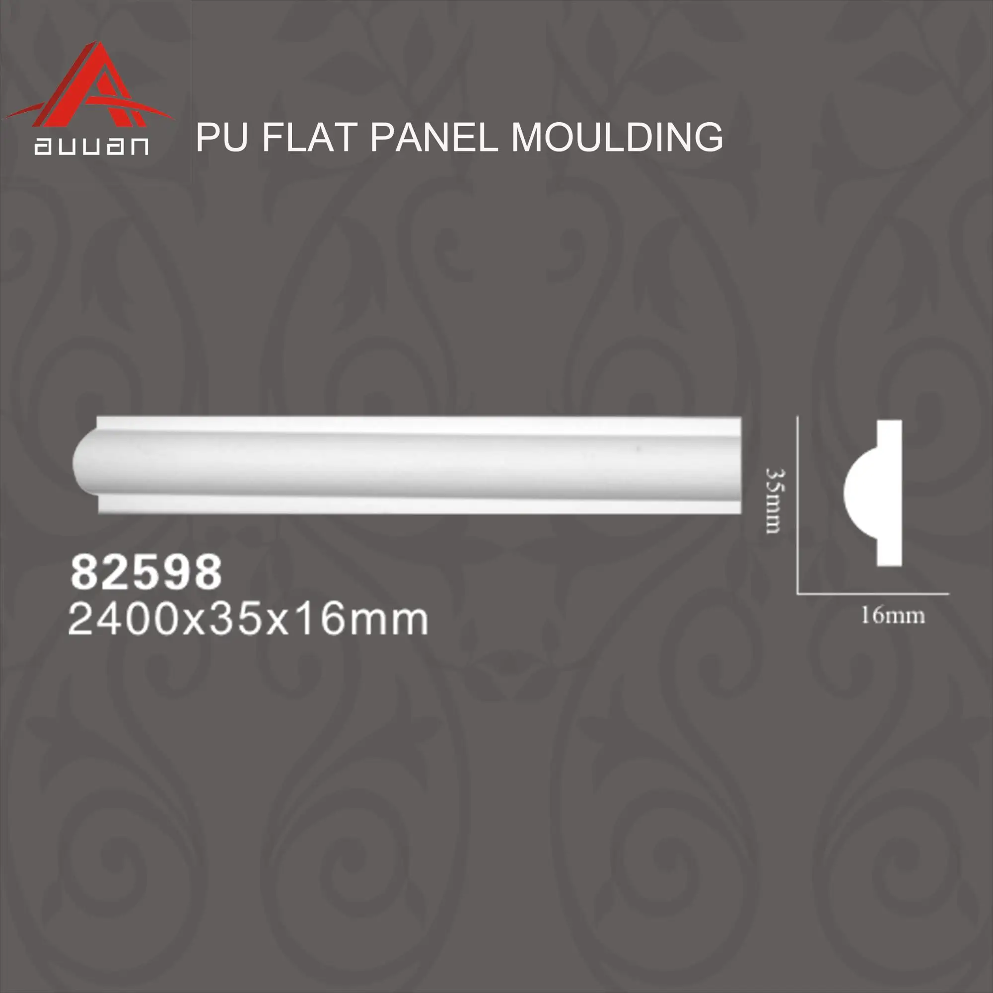 82598 China Modern Pu Polyurethane Foam Wall Exterior Coving