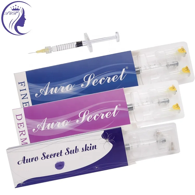 

Korea injectable smile line hyaluronic acid dermal filler needle deep cheek for lip face skin