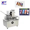 Automatic bottle case filling folding capping machine with one machine