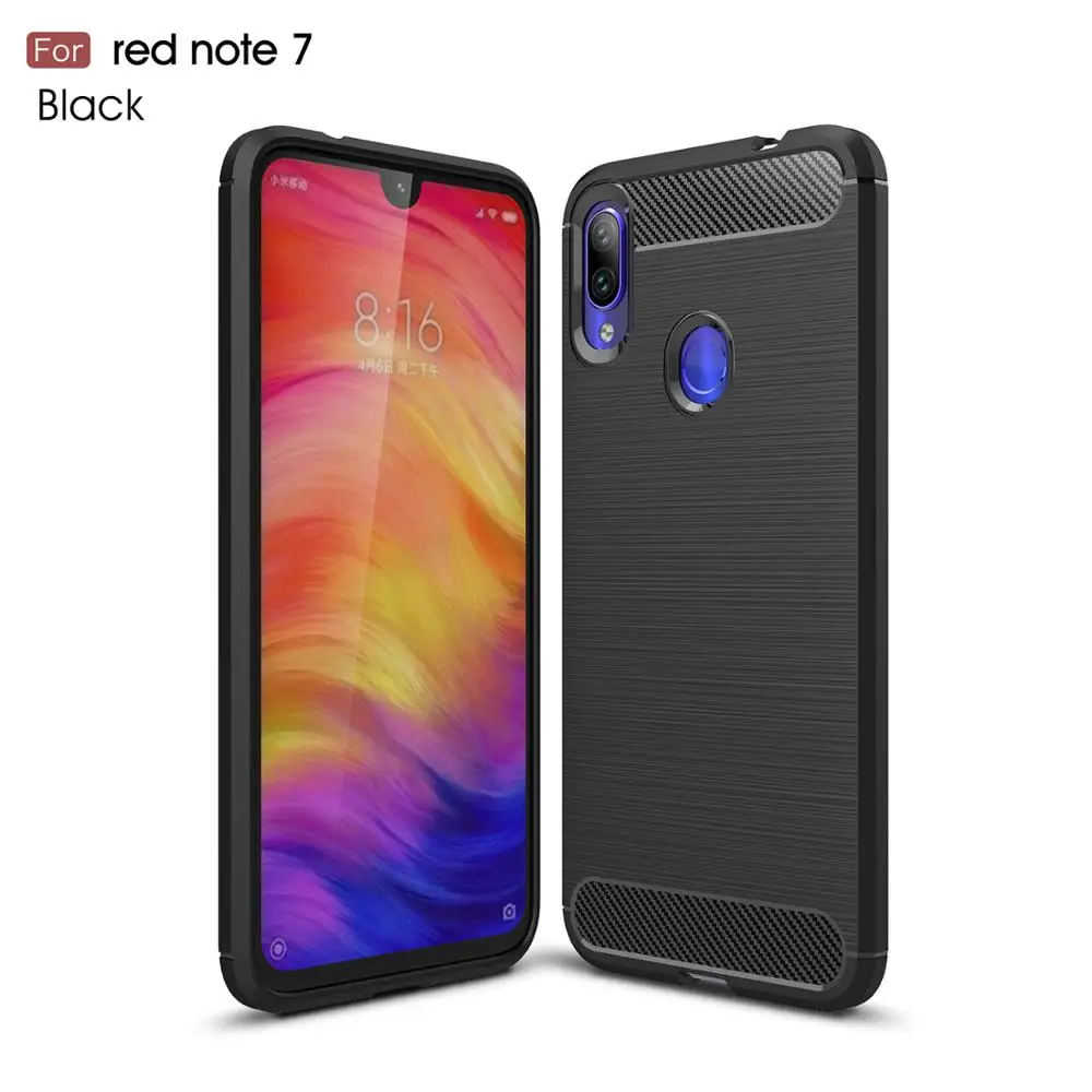 New TPU Mobile Phone Cover For Redmi Note 7 Soft Shockproof Case