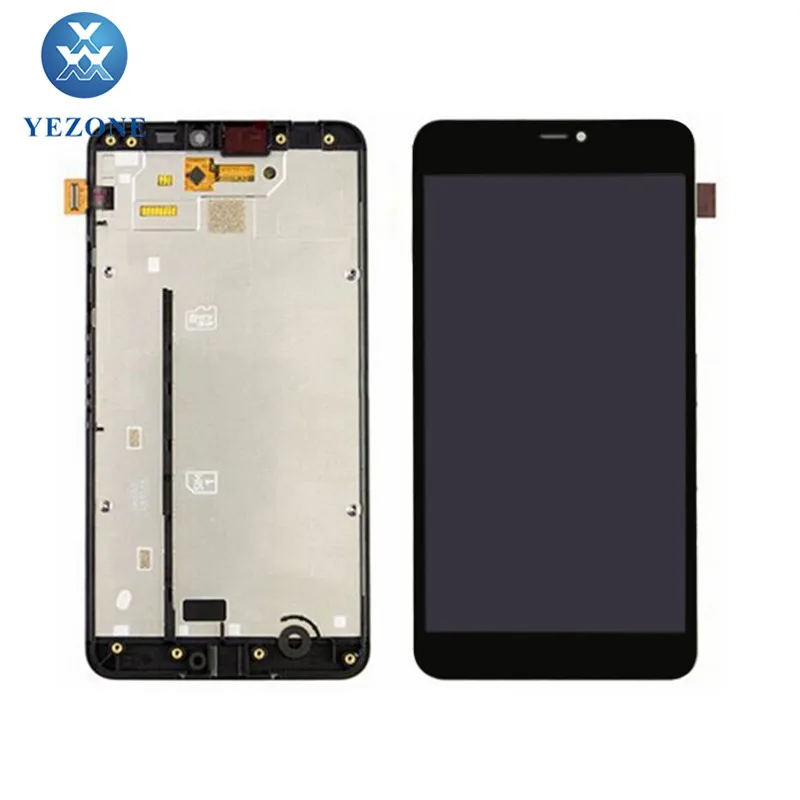 

Replacement Smart Phone LCD Complete Touch Screen Display With Digitizer For Nokia Lumia 640XL Black