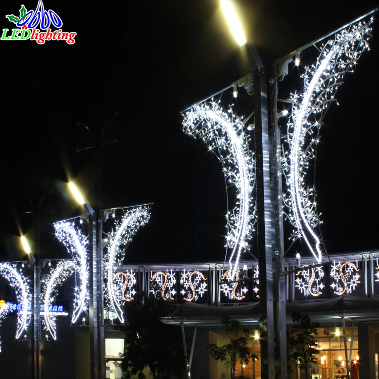 Christmas Street Decoration Light Outdoor Decorative Pole Mounted