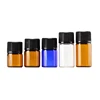 2ml 3ml Essential oil 1ML Clear 1 4 dram Amber Sample Vial with reducer