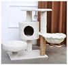 Cute boom wholesale and new design cat trees modern banana leaf cat tree supplies