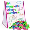 104pcs Large Magnetic Letters & Numbers Alphabet Magnets Kids Educational Toy For Learning