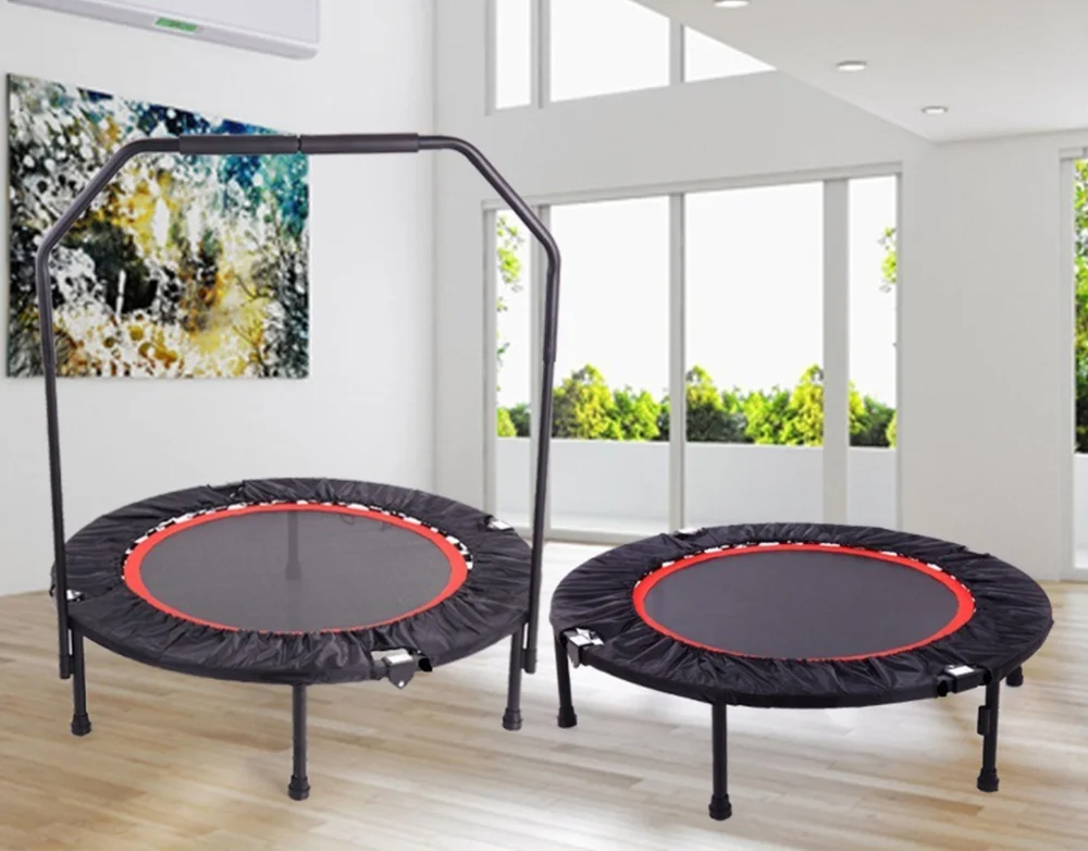 

Manufacture price jumping fitness equipment jumping bed with high quality, Blue