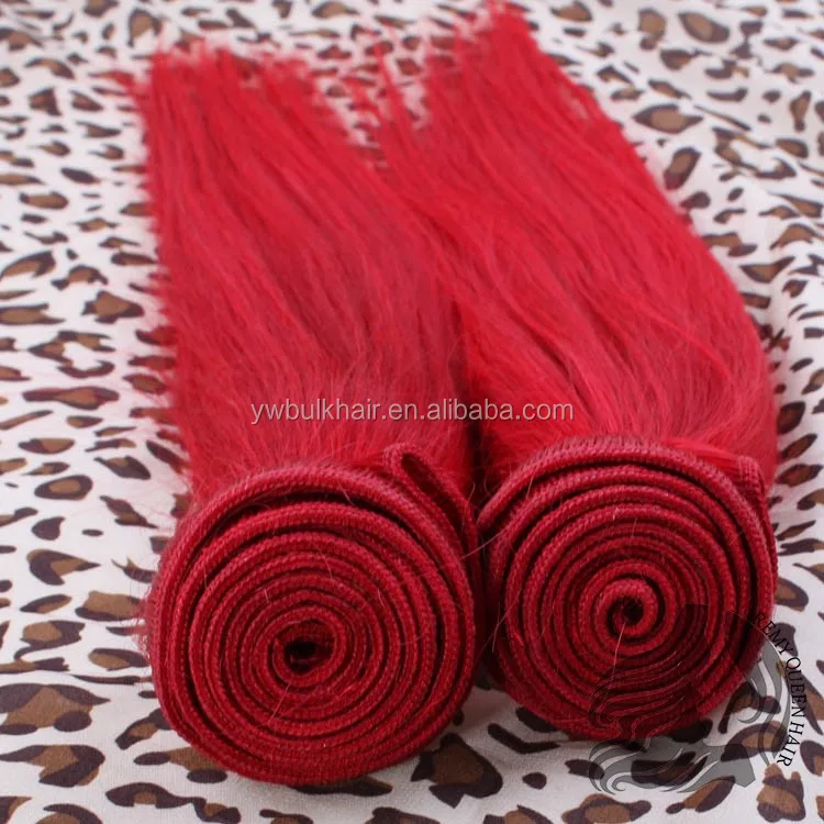 

YL KBL peruvian hair red