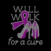Make Your Own Rhinestone Hot Fix Breast Cancer Pink Ribbon Transfers