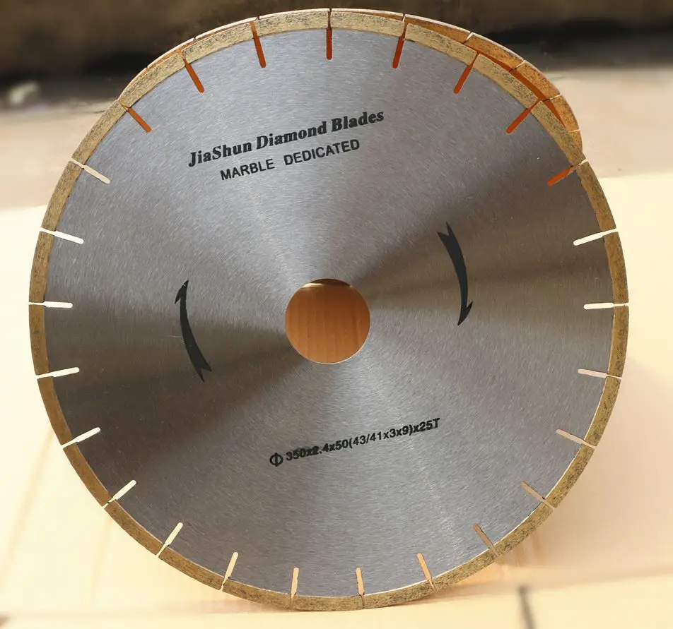 Diameter 350mm Marble Saw Blade Flat Piece Marble Saw Blade 350
