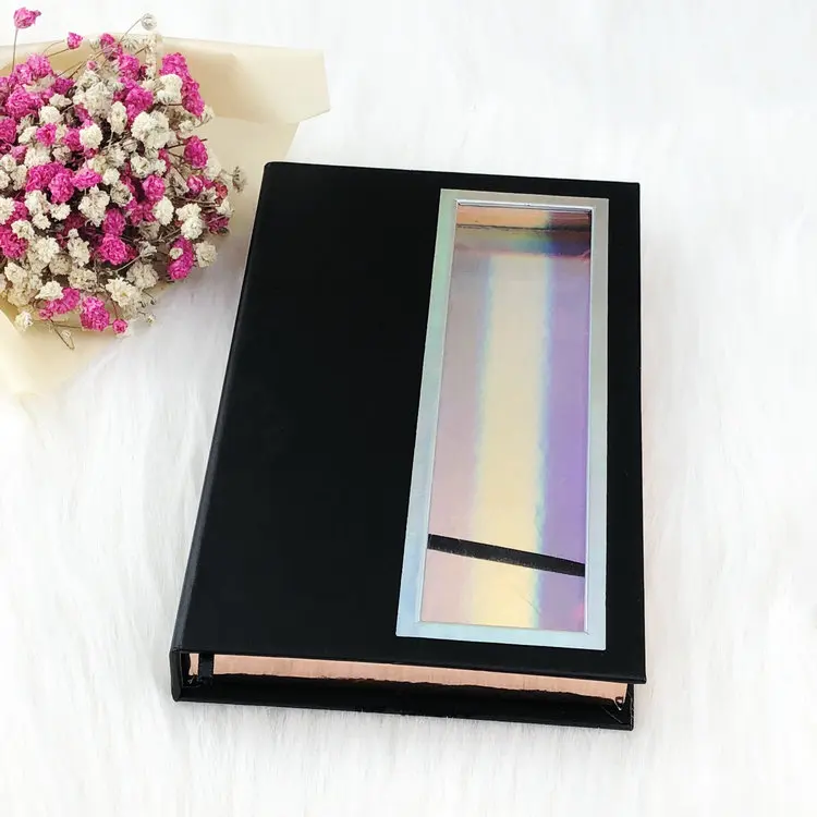 

Custom Package 25mm 3D 5D Mink Eyelash Strip, Black