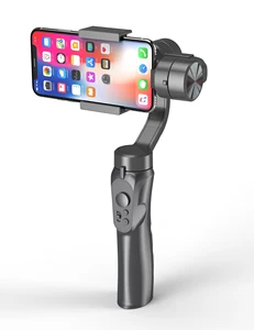 2019 oem available H4 NEW  action  handheld gimbal 3 axis smartphone stabilizer  with function of Gestures vertical shooting