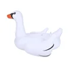 eco PVC Plastic Material and Modern Appearance Application inflatable thin outdoor floating sun lounger white/pink swan