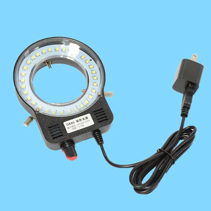 Adjustable Dimmer Usb Plug Microscope Led Ring Light Illuminator Buy