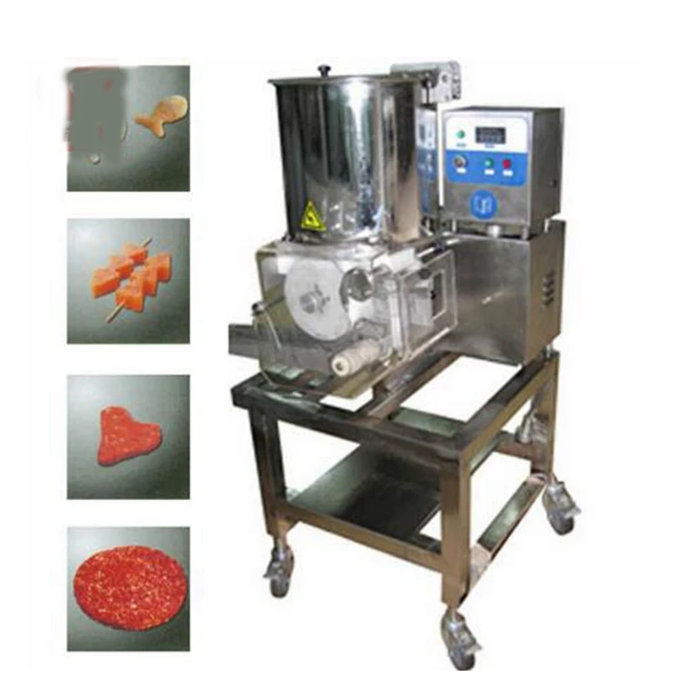 304 Stainless Steel Burger Patty Forming Machine Factory Direct Mold Changeable Custom Voltage Available