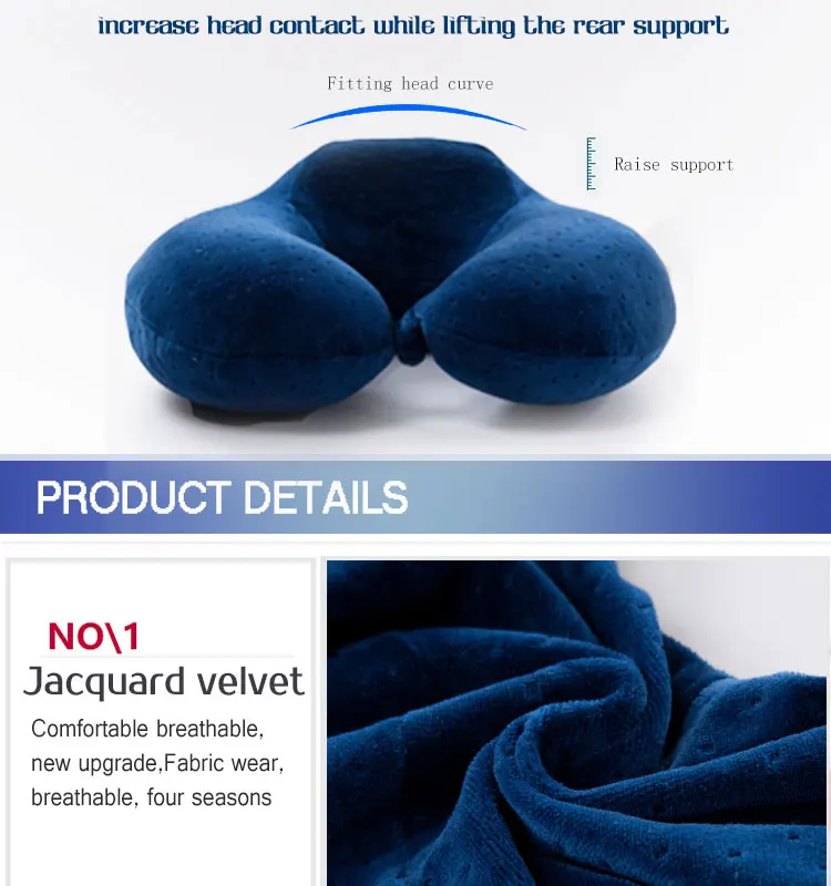 Dark Blue Airplane Travelmate Memory Foam Travel Neck Pillow Buy