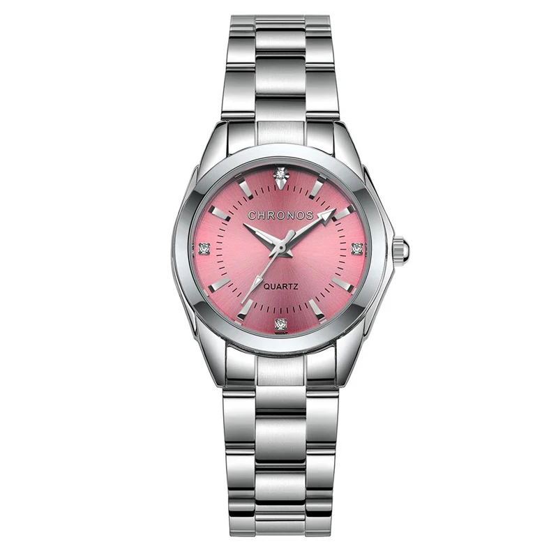 

Chronos Watch Women Luxury Quartz Watch Waterproof Ladies Wrist Watches Stainless Steel Relogio Feminino