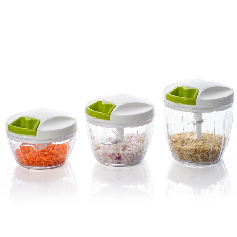 

2 in 1 400ml Plastic Onion Chopper Mini Vegetable Chopper Cutter Pull Chopper