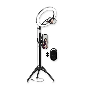 LED Selfie Ring Light Makeup Mirror Mobile Phones