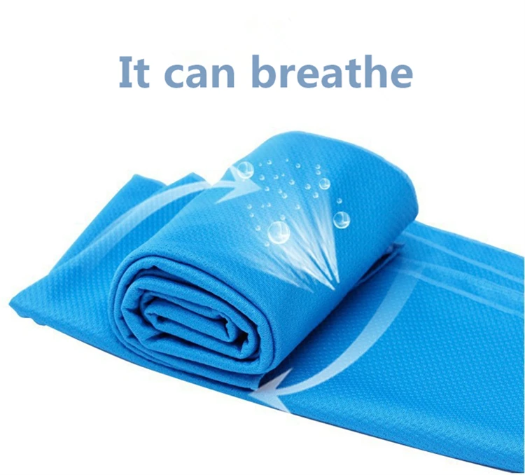 Ice Cold Instant Low Temperature Towel Cooling Touch Towel For Gym