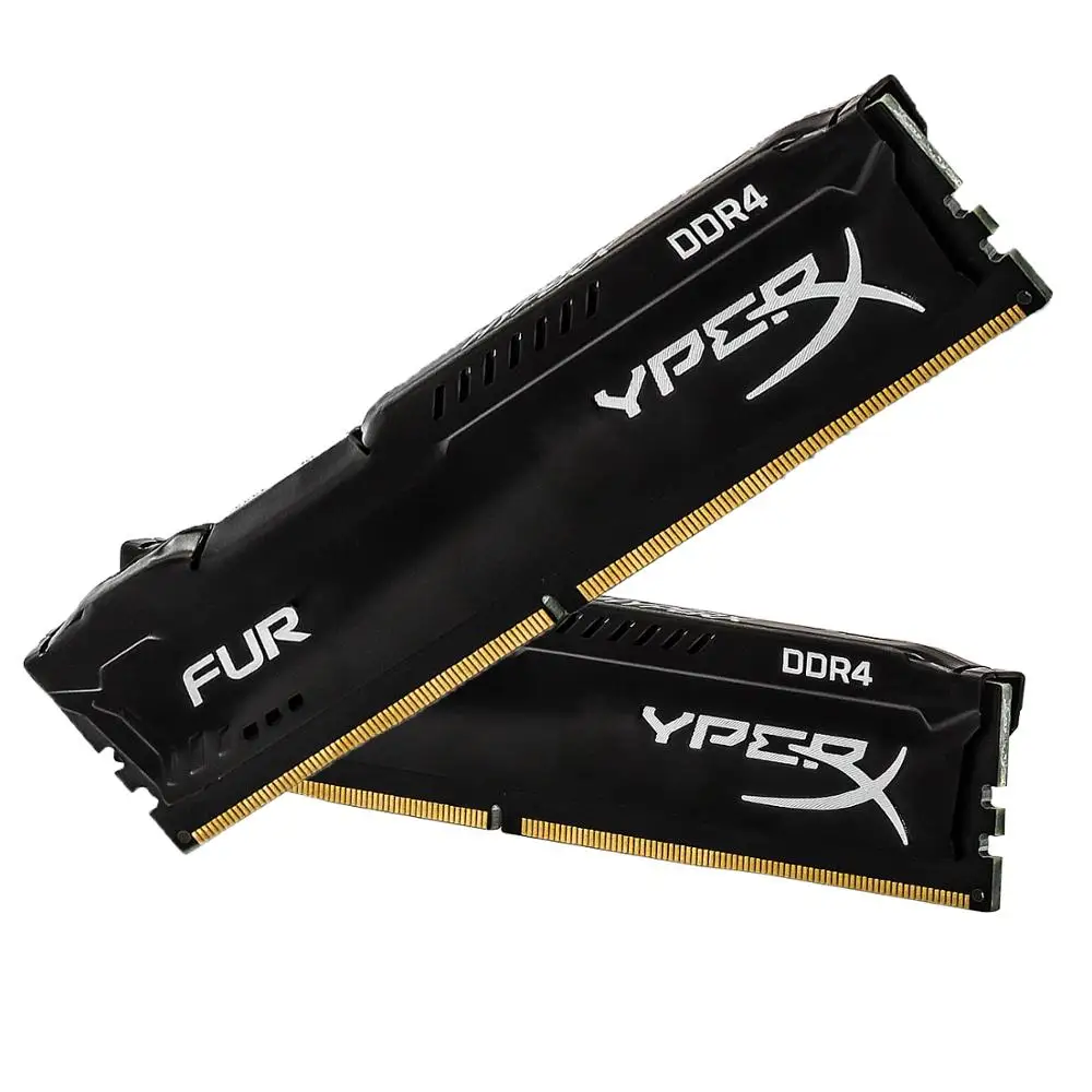 

KST Technology FURY 2666MHz DDR4 Non-ECC CL15 DIMM 8GB DDR4 2666 MT/s (PC4-21300) HX426C15FBK2/8, Black