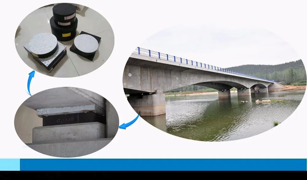 Reinforced Elastomeric Neoprene Bridge Bearing Pads Buy Rubber Bridge