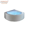 High Class corner 2 people spa Massage Whirlpool Bath tub Air Jetted Spa Bathtub
