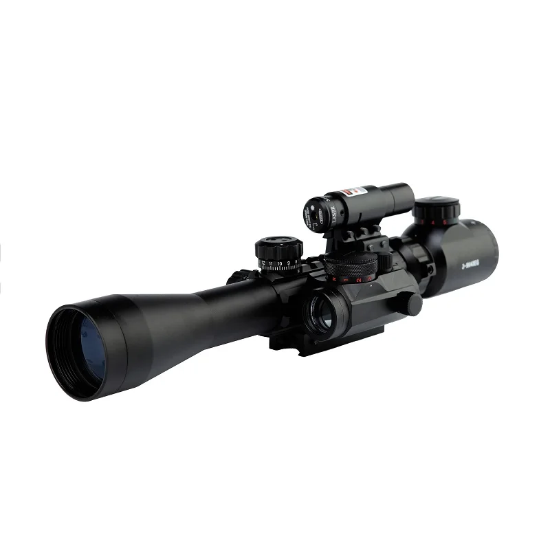 

Military 3-9x40 Airsoft Optical Rifle Hunting Scope, Black