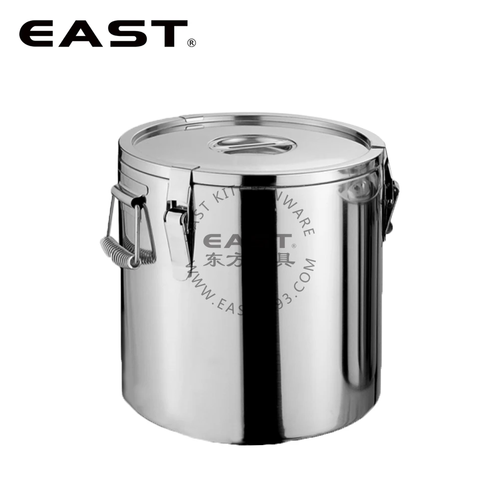 
Stainless steel thermal cooking pot thermal cooker with compound bottom insert 