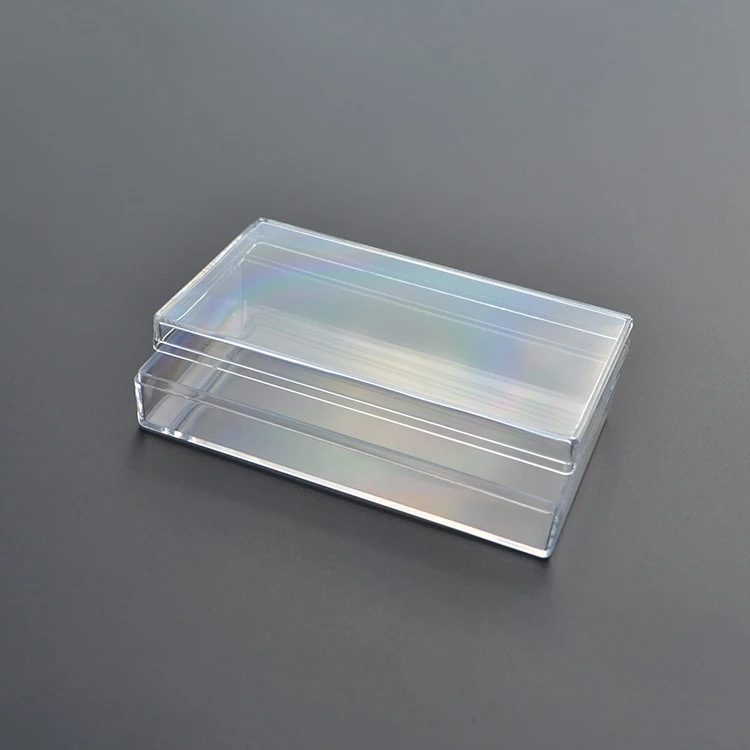 Custom-made Injection Molded Clear PS Plastic Packaging Boxes