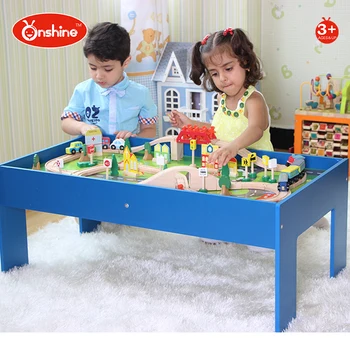 children toys new 2016 style 90 pcs wooden toy Train tracks set with ... children toys new 2016 style 90 pcs wooden toy Train tracks set with ...