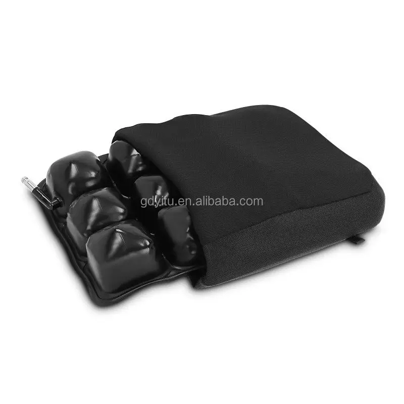 

Black color and most comfortable air insert bike seat cushion