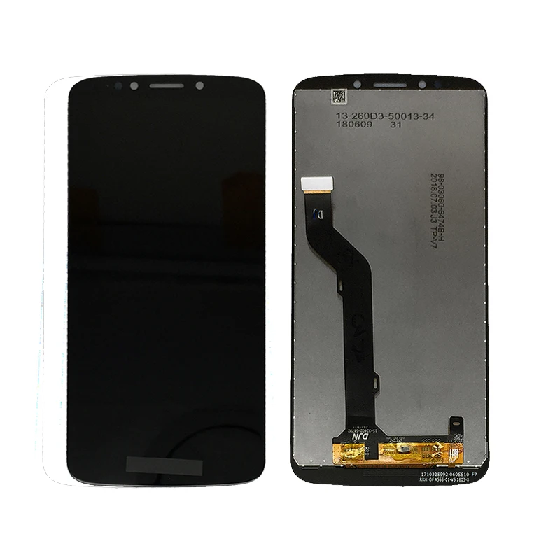 

Replacement screen for motorola e5 plus for moto e5 plus lcd screen digitizer assembly, Black/white