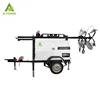 Silent mobile lighting tower with 8kw diesel generator price