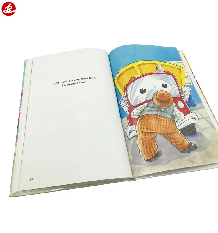 Customized Print Hard Cover Childrens Picture Story Book