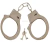Metal Handuffs Fancy Dress Hen Do Stag Do Kids Toys Role Play Policeman KR147