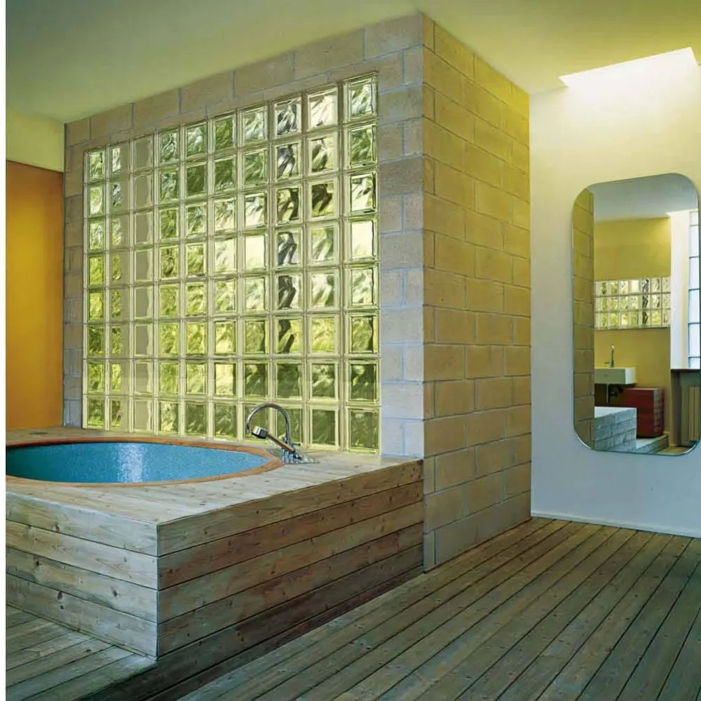 Gekleurd glas baksteen/decoratief glas voor vliesgevel blok ...