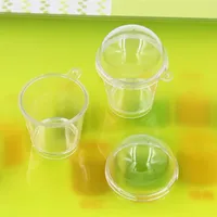 

Simulation Mini Mudu Mousse Cup Pudding Ice Cream Sundae Cup Food Play DIY Cup