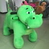 Remote control battery electric motorized plush riding animals walking animal kids ride on toy For Mall