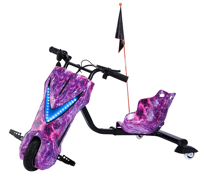 

Three wheel kids and adult drifting electric scooter