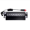 12V 8LED red blue amber white green LED emergency warning strobe light for car truck vehicle