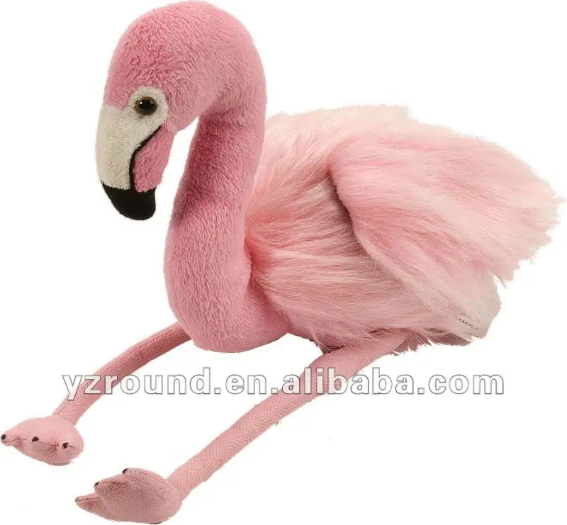 pink flamingo plush toy