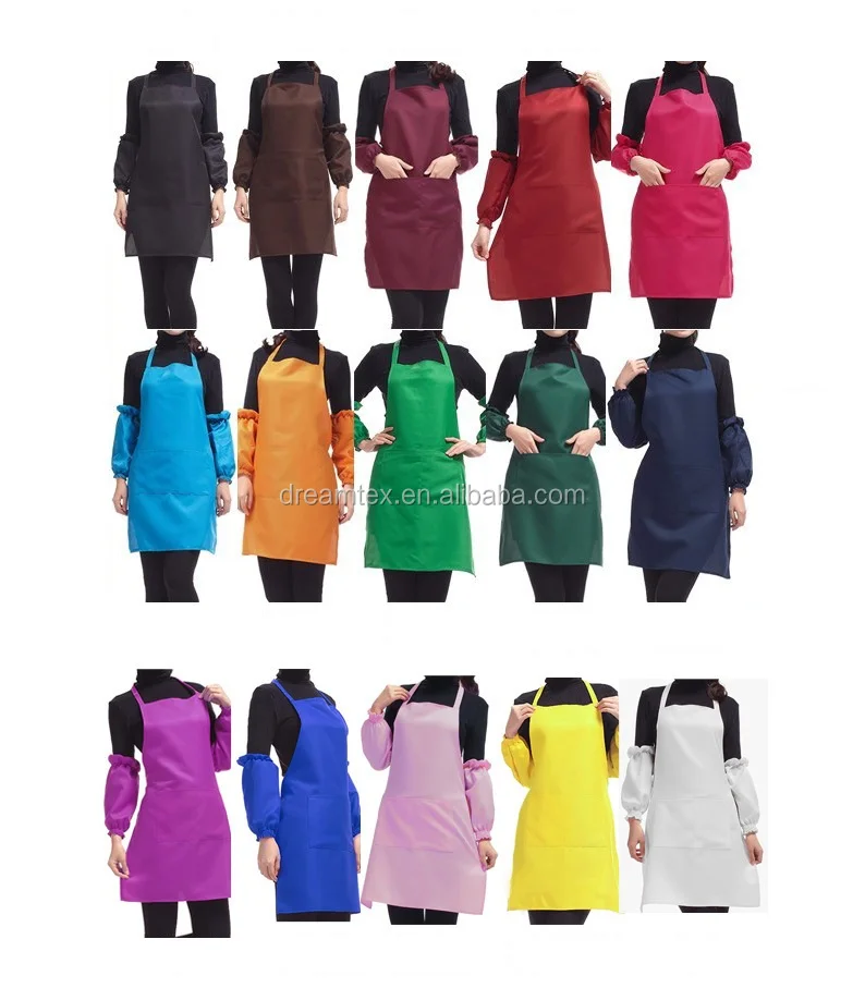 

Wholesale custom design oem logo women men kitchen plain blank aprons