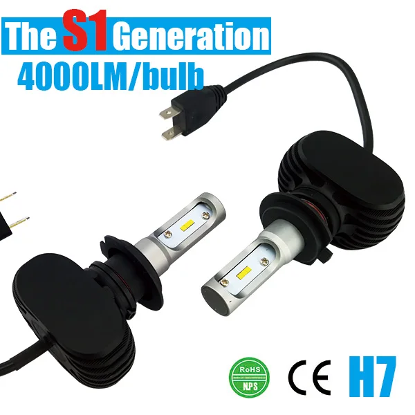 2015 Newest design CK 25w h7 with cree led headlight 3600lm