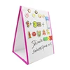 Smaller Size Tabletop Creative Kids Drawing Board Double-sided Dry Erase Easel For Educational Learning