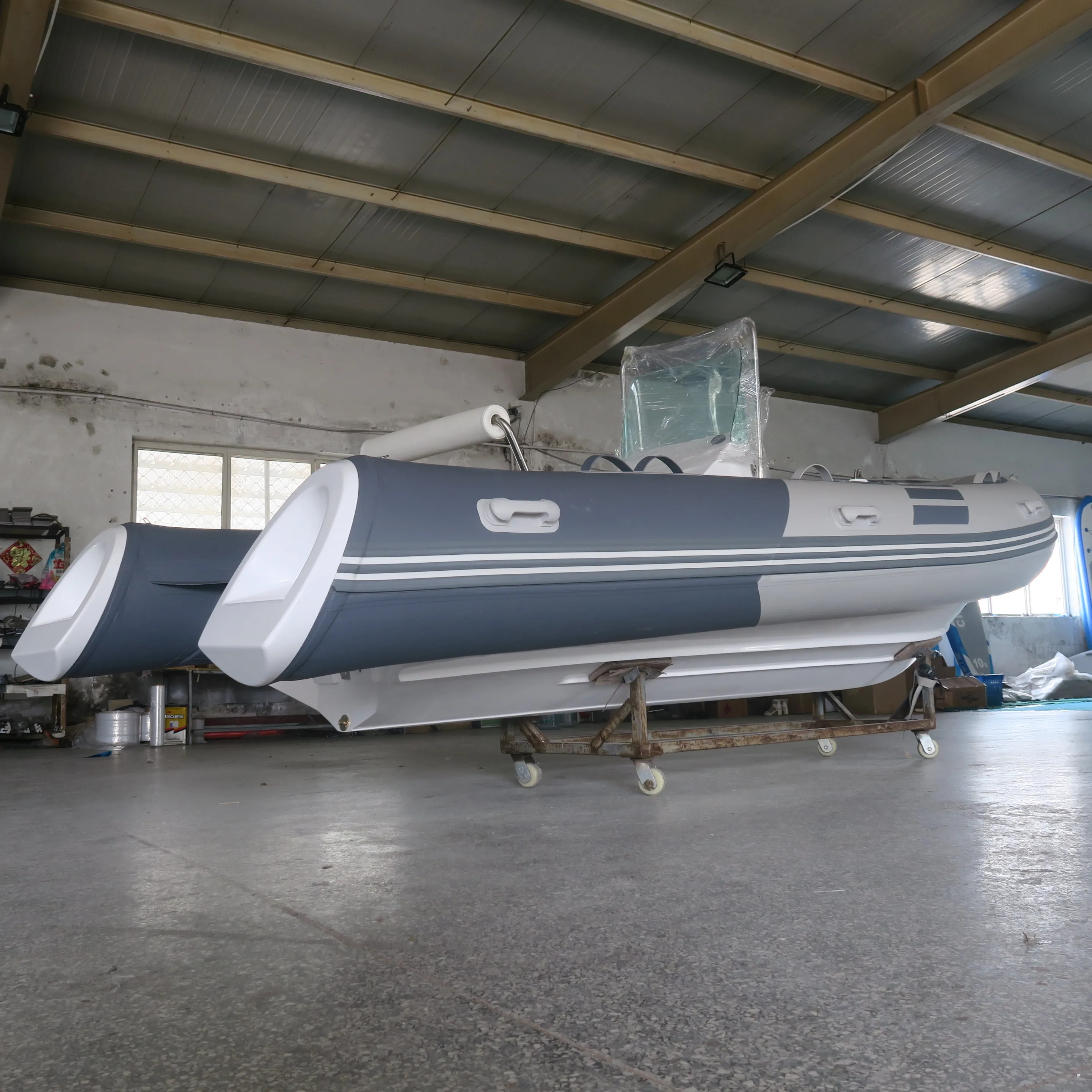 7 m 热优质玻璃纤维 rib 船 rib-470 出售