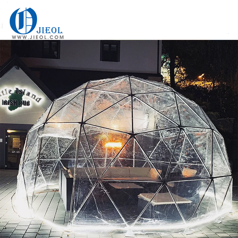 transparent inflatable bubble tent